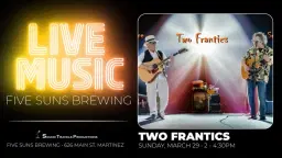 Live Music – Two Frantics