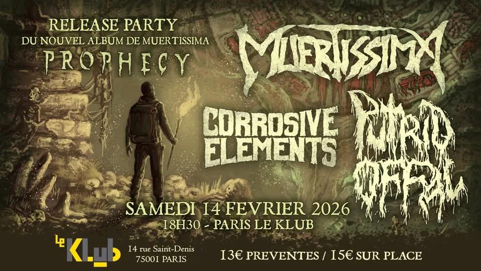 ☠️ Putrid Offal / Corrosive Elements / Muertissima ☠️