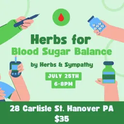 Herbs for Blood Sugar Balance by Herbs & Sympathy