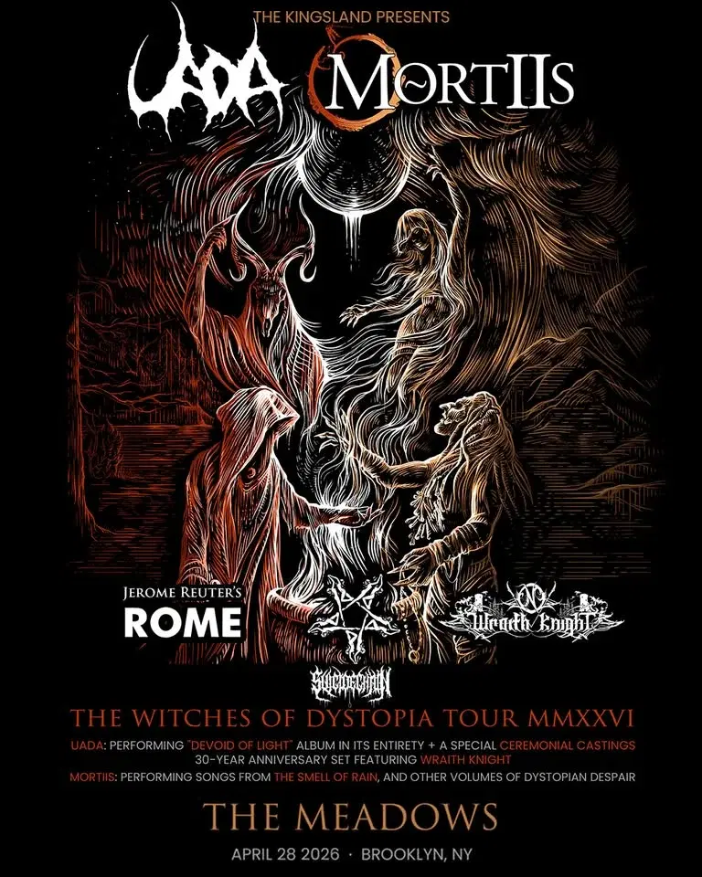 UADA , Mortiis, Rome, Wraith Knight, Suicidechain