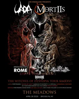 UADA , Mortiis, Rome, Wraith Knight, Suicidechain