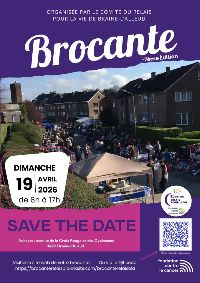 la 7ᵉ édition de notre brocante annuelle — rejoignez-nous !