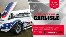 Corvettes at Carlisle 2026