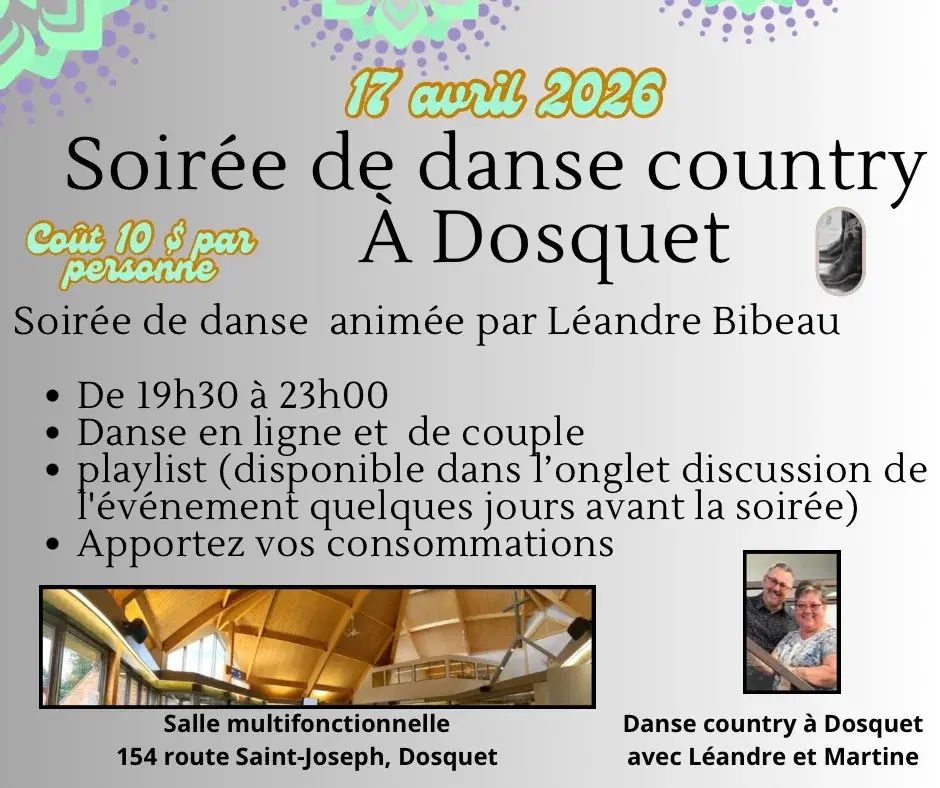 Soirée danse country