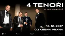 4 TENOŘI – 10 let na scéně