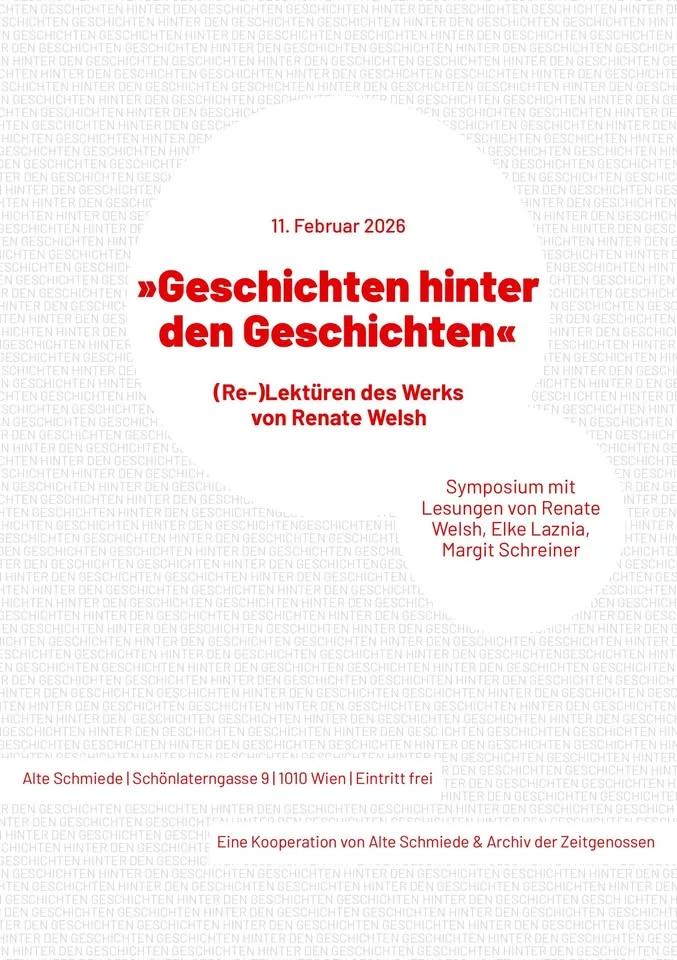 »Geschichten hinter den Geschichten«. (Re-)Lektüren des Werks von Renate Welsh