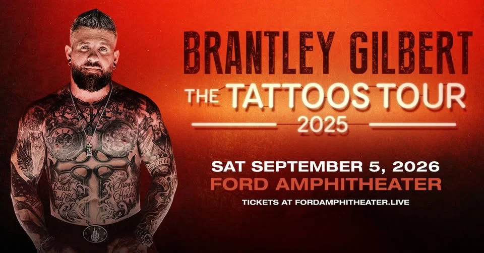 Brantley Gilbert at Ford Amphitheater