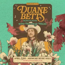 Duane Betts & Palmetto Motel at Ardmore Music Hall 4/23