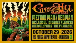CYPRESS HILL, METHOD MAN & REDMAN, + more | Red Rocks | Oct 29, 2026