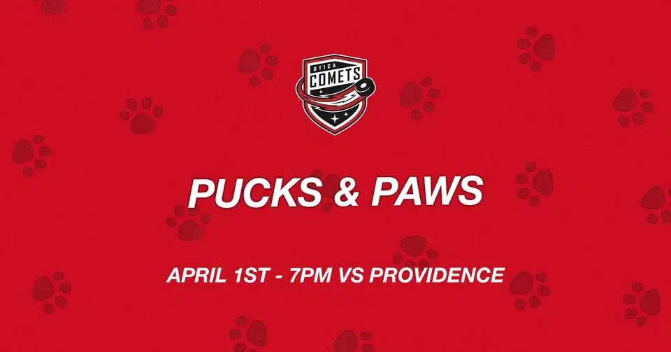 Utica Comets | Pucks & Paws