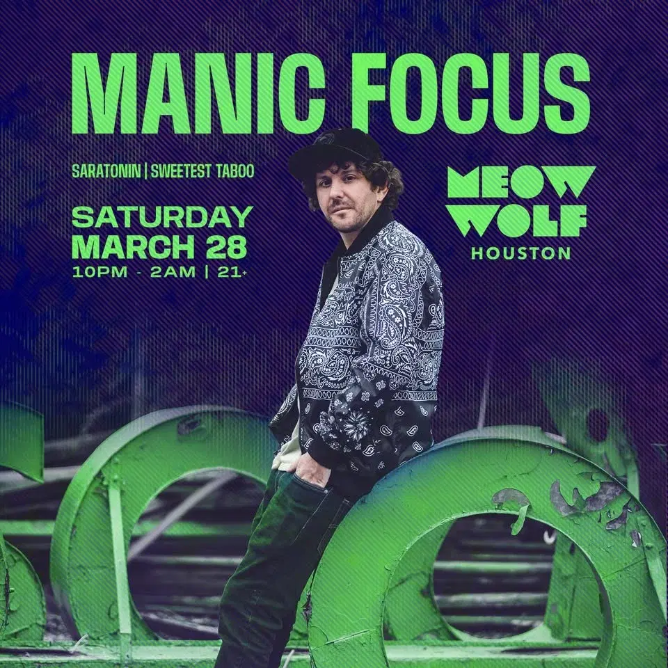 Manic Focus at Meow Wolf Houston Tave