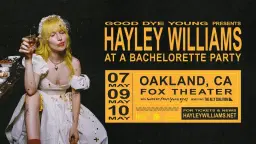 Hayley Williams at Fox Theater - Three Nights!