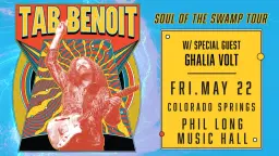 Tab Benoit with Ghalia Volt