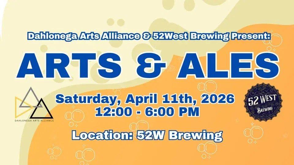 DAA & 52West Brewing Arts & Ales Fest - April 11th, 2026!