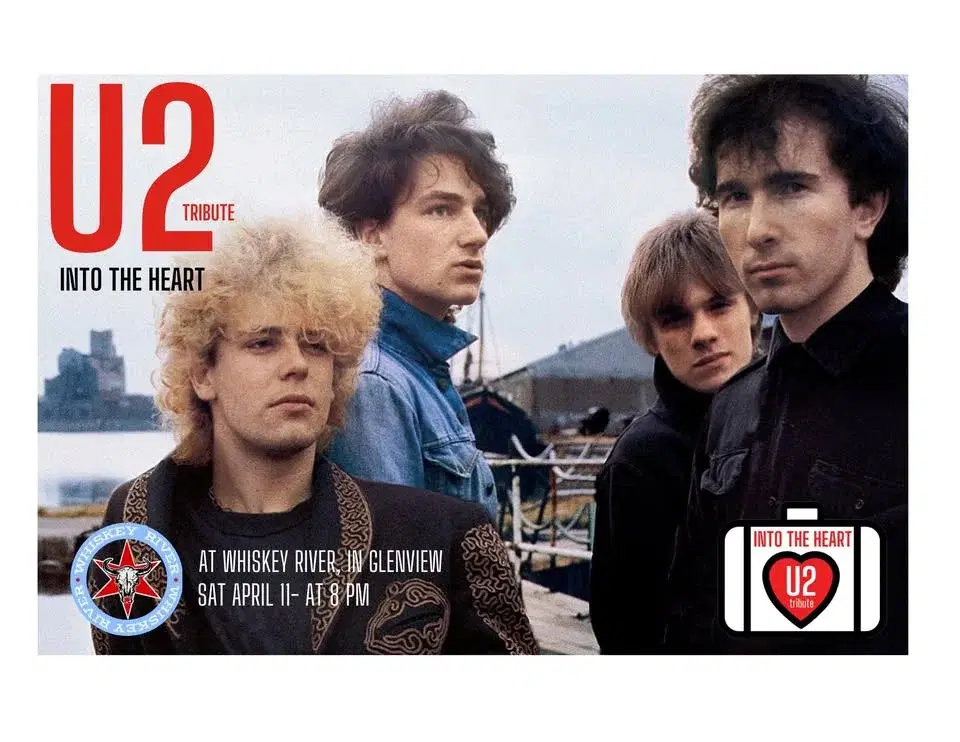 U2 Tribute at Whiskey River in Glenview - INTO THE HEART