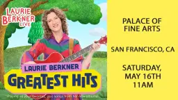 Laurie Berkner in San Francisco, CA - Sold Out!