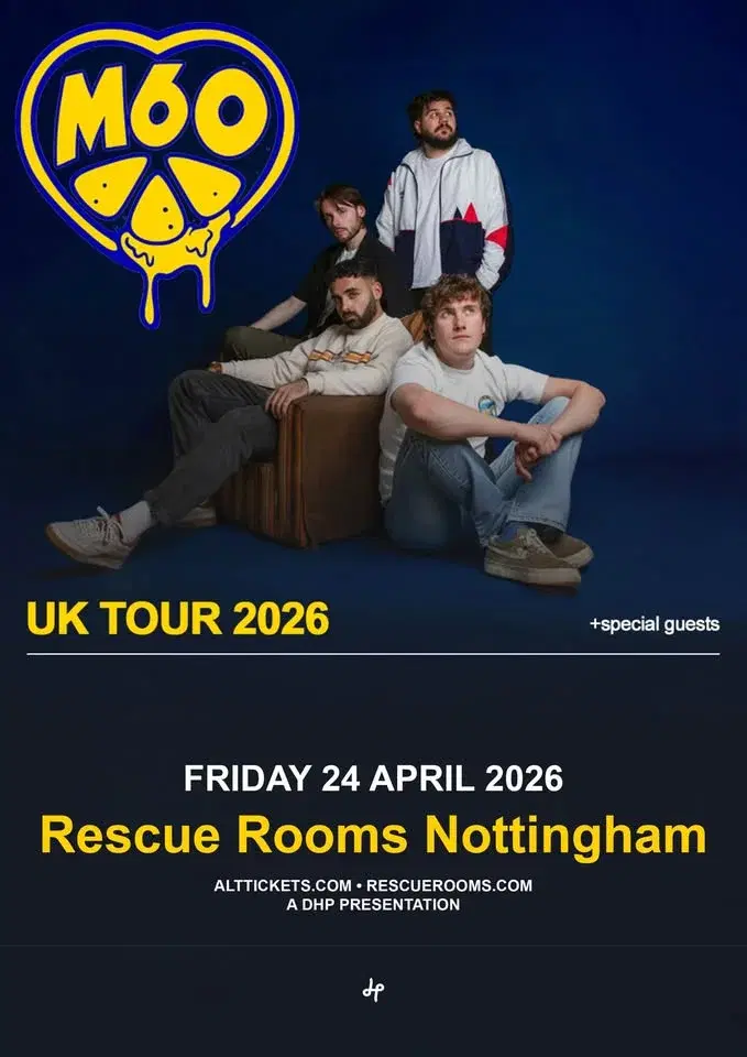 M60 live at Rescue Rooms, Nottingham