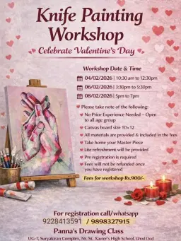 Knife Painting Workshop