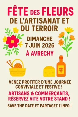 🌺 FÊTE DES FLEURS DU TERROIR ET DE L’ARTISANAT 🌺