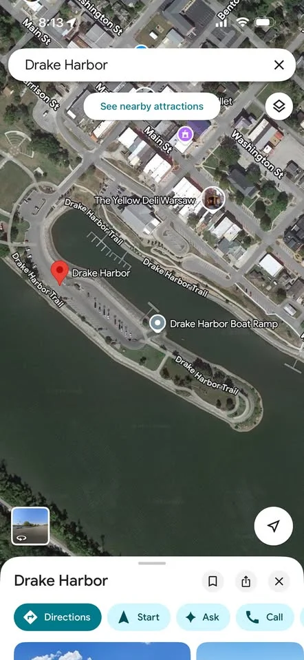 Drake Harbor, Warsaw