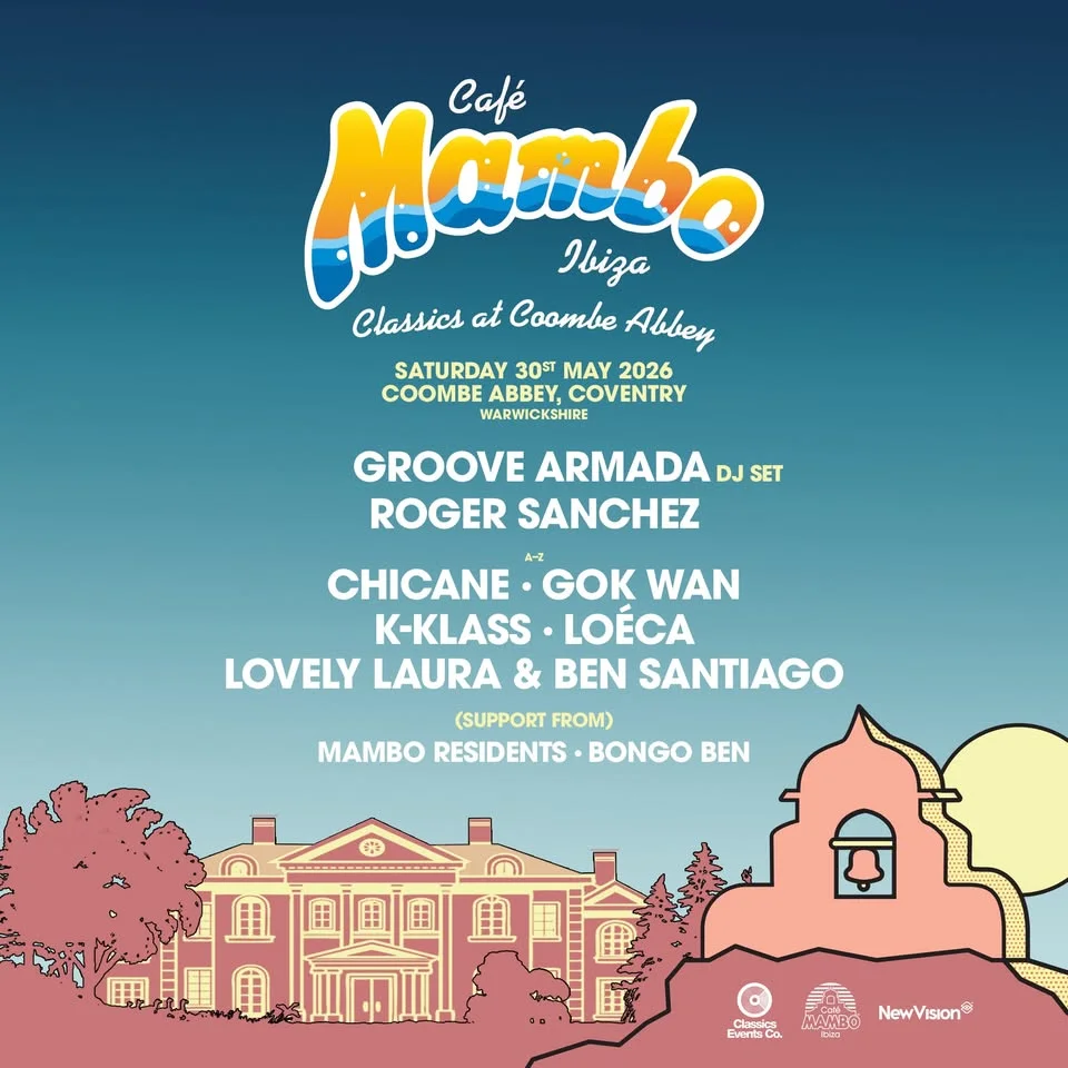 Cafe Mambo Ibiza Classics at Coombe Abbey 2026