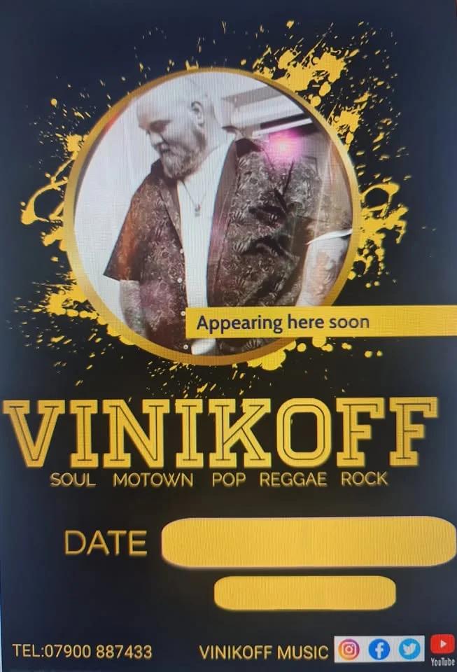 Live music with Vinikoff (Teddy Swims, Country and others)