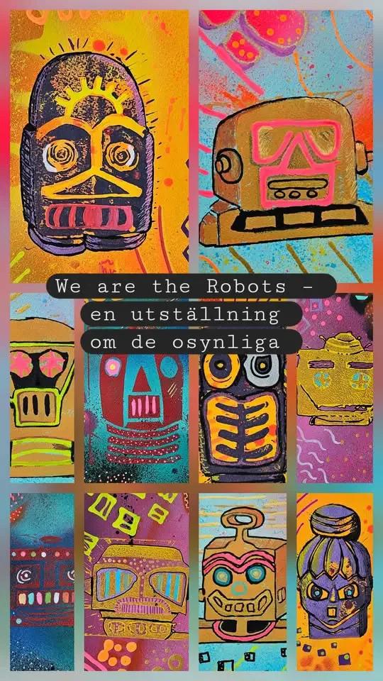 🤖 Olea Huuska: "We are the robots - en utställning om de osynliga"