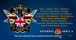 The Wankers - The Britpop / New Wave Experience at Zen West!