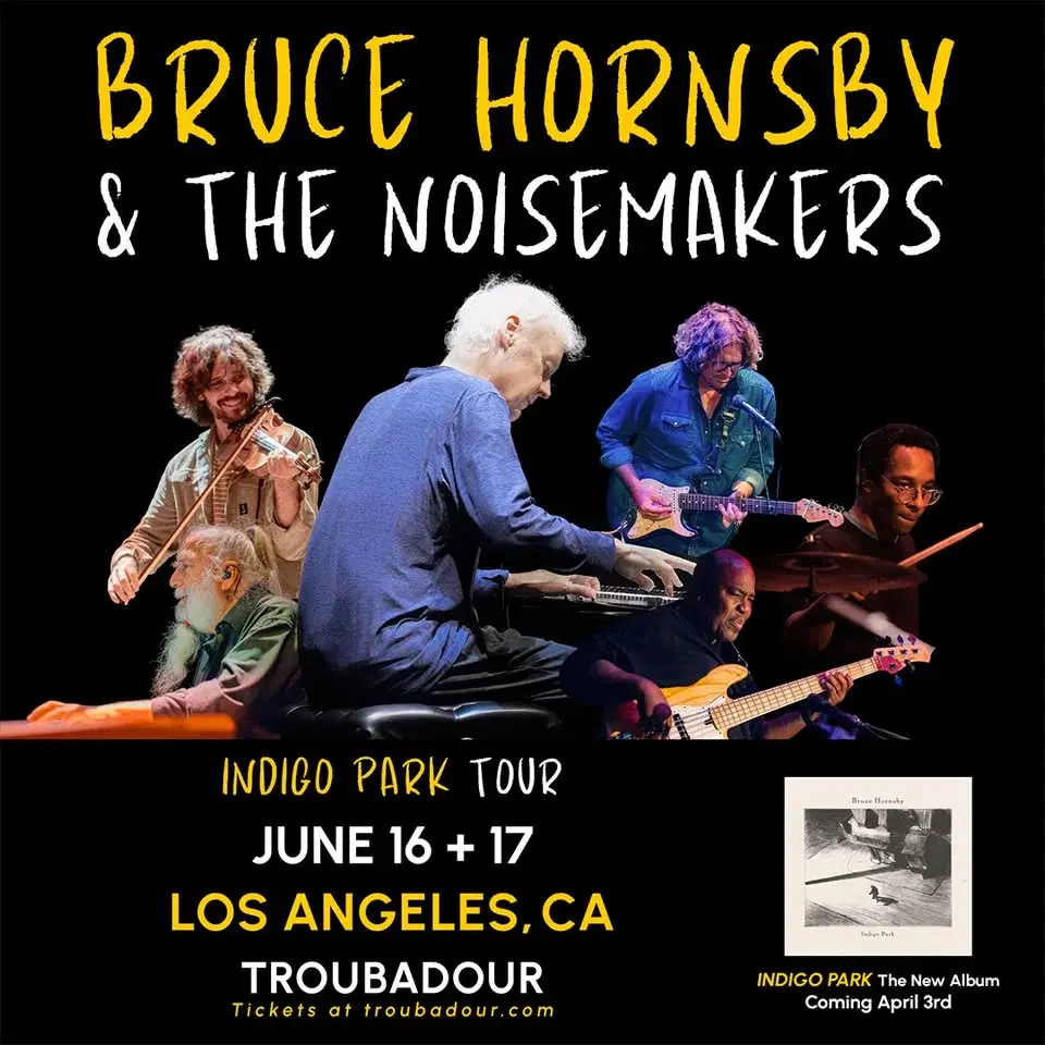 Bruce Hornsby & The Noisemakers at Troubadour