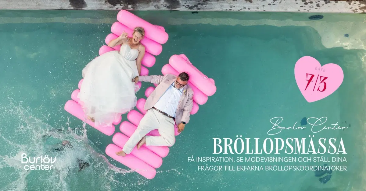 💍 Bröllopsmässa på Burlöv Center 💍