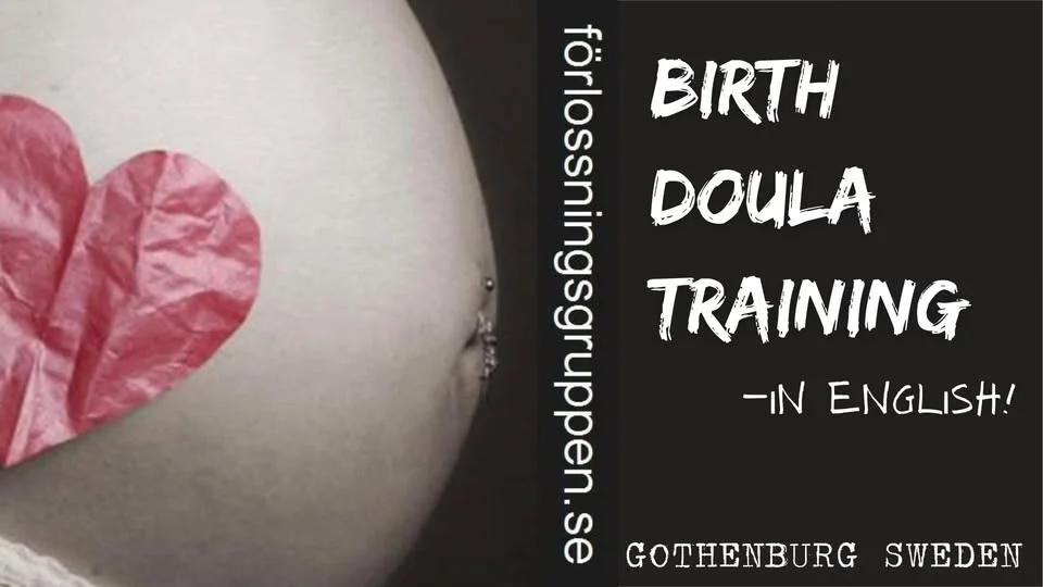 Doula Training in English with FörlossningsGruppen
