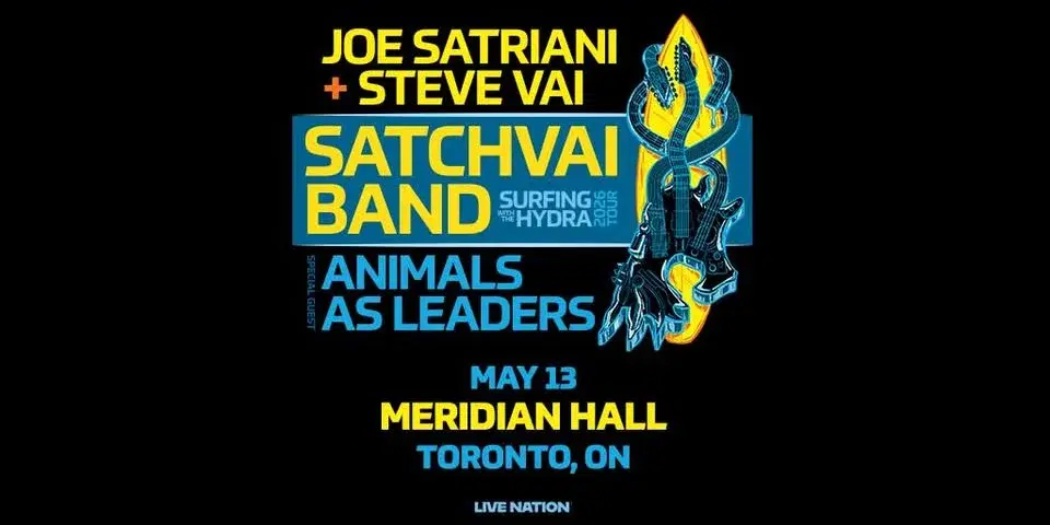 Satchvai Band - Surfing With The Hydra 2026 Tour