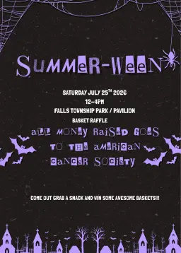 Summer-ween basket raffle! benefits the American Cancer Society