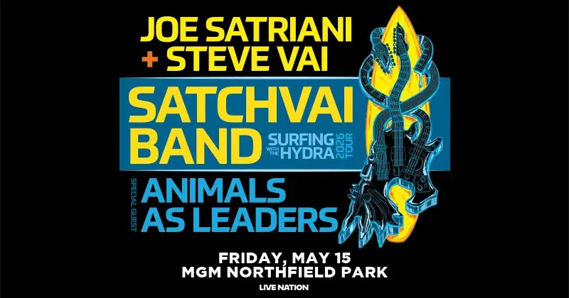 SatchVai Band Ft Joe Satriani & Steve Vai with Animals As Leaders