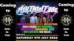 Airtight 80's live at Eleven Stoke on trent
