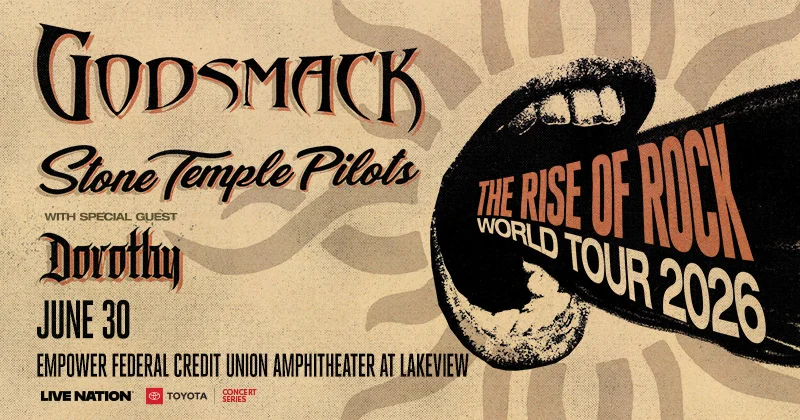 KROCK presents: GODSMACK - The Rise of Rock World Tour 2026