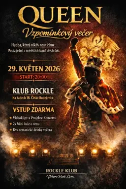 QUEEN NIGHT - Vzpomínkový večer