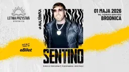 ✖️ Rapowa Majówka z Sentino! ✖️ Brodnica ✖️ Jedyny koncert w tej części Polski! ✖️ Letnia Przystań