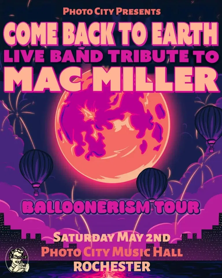 Come Back To Earth : Mac Miller Tribute @ Photo City Music Hall (Rochester, NY)