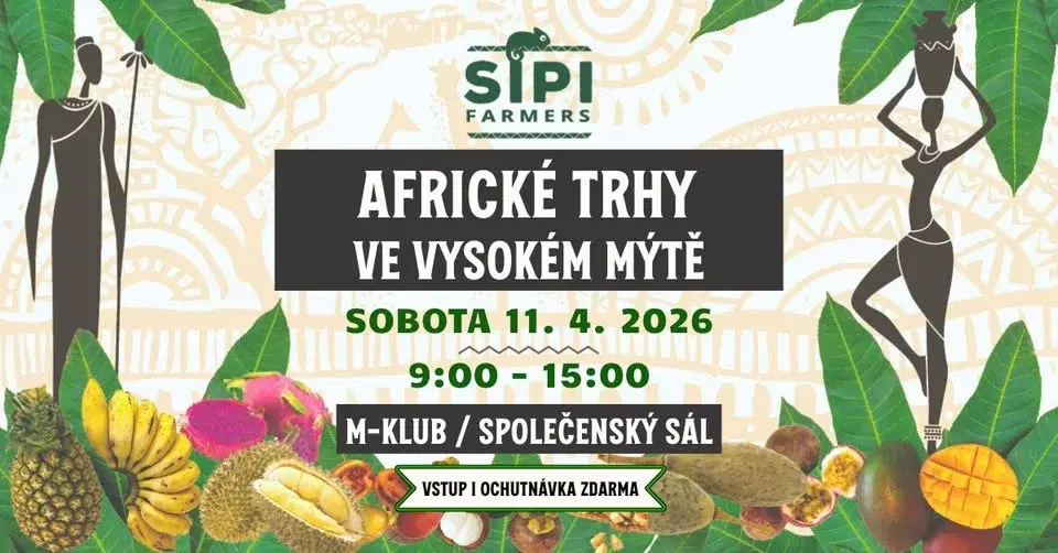 🌴 Africké trhy ve Vysokém Mýtě