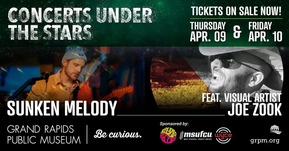 Concerts Under the Stars: Sunken Melody feat. Visual Artist Joe Zook