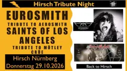 Eurosmith Tribute to Aerosmith meets Saints of los Angeles Tribute to Mötley Crüe