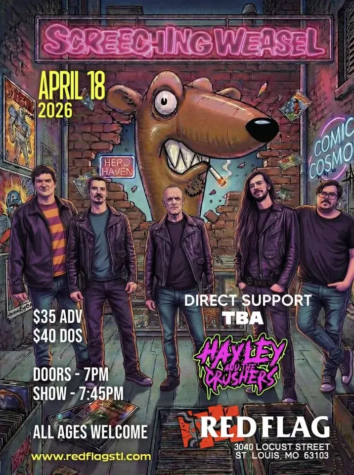 Screeching Weasel at Red Flag