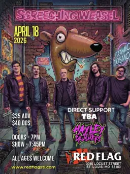 Screeching Weasel at Red Flag