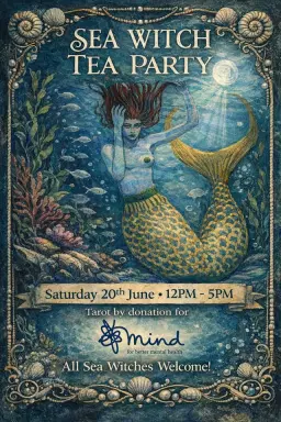 Calling All Sea Witches ~ Fancy Dress Tea Party & Tarot Readings