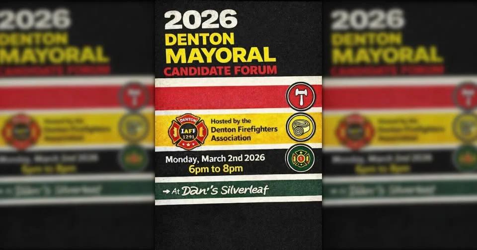 Denton Fire Fighters Association Local 1291 City Council Forum @ Dan's Silverleaf