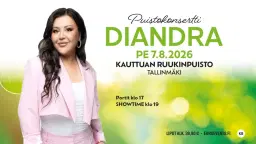 Diandra - Suuri Puistokonsertti Kauttuan Ruukinpuistossa