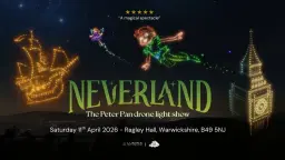 Neverland: The Peter Pan drone light show