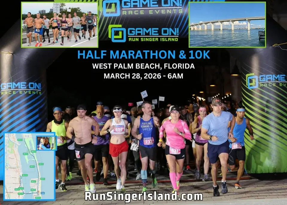 Game On! Run Singer Island Half Marathon & 10K