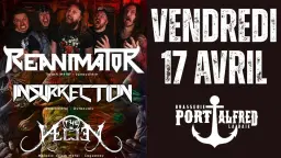 REANIMATOR / INSURRECTION / THE FALLEN @ Port-Alfred